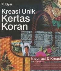 Image of Kreasi unik kertas koran